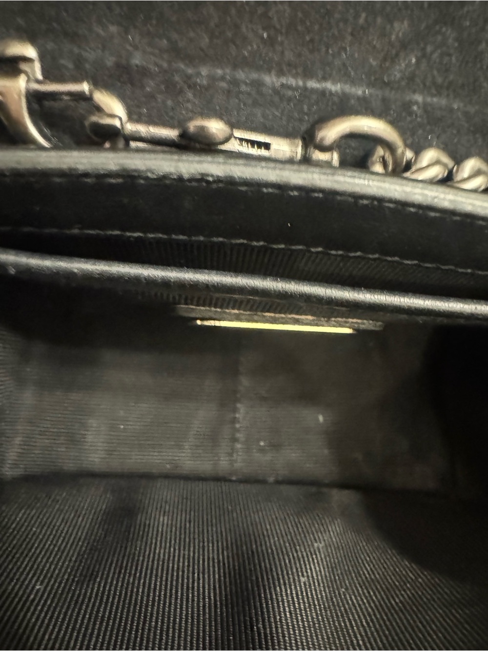 Furla metropolis Black Saffiano Crossbody EUC - Picture 7 of 8